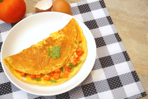 resep omelet telur tomat - ibudanbalita