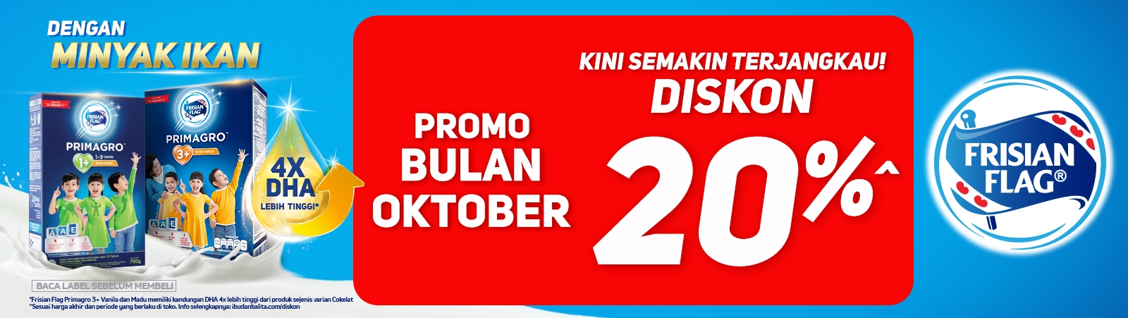 Syarat & Ketentuan Program Diskon Periode 1 - 31 Oktober 2024